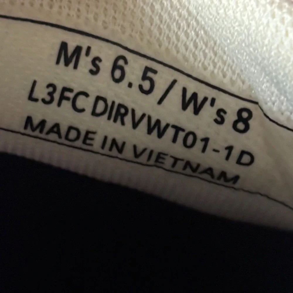 Kizik Madrid Eco White Canvas Hands-Free Sneakers Womens 8 Mens 6.5 L3FC